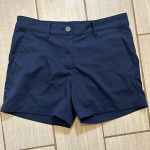 Puma Youth Girls Golf Shorts. Large (11/12) - royal blue